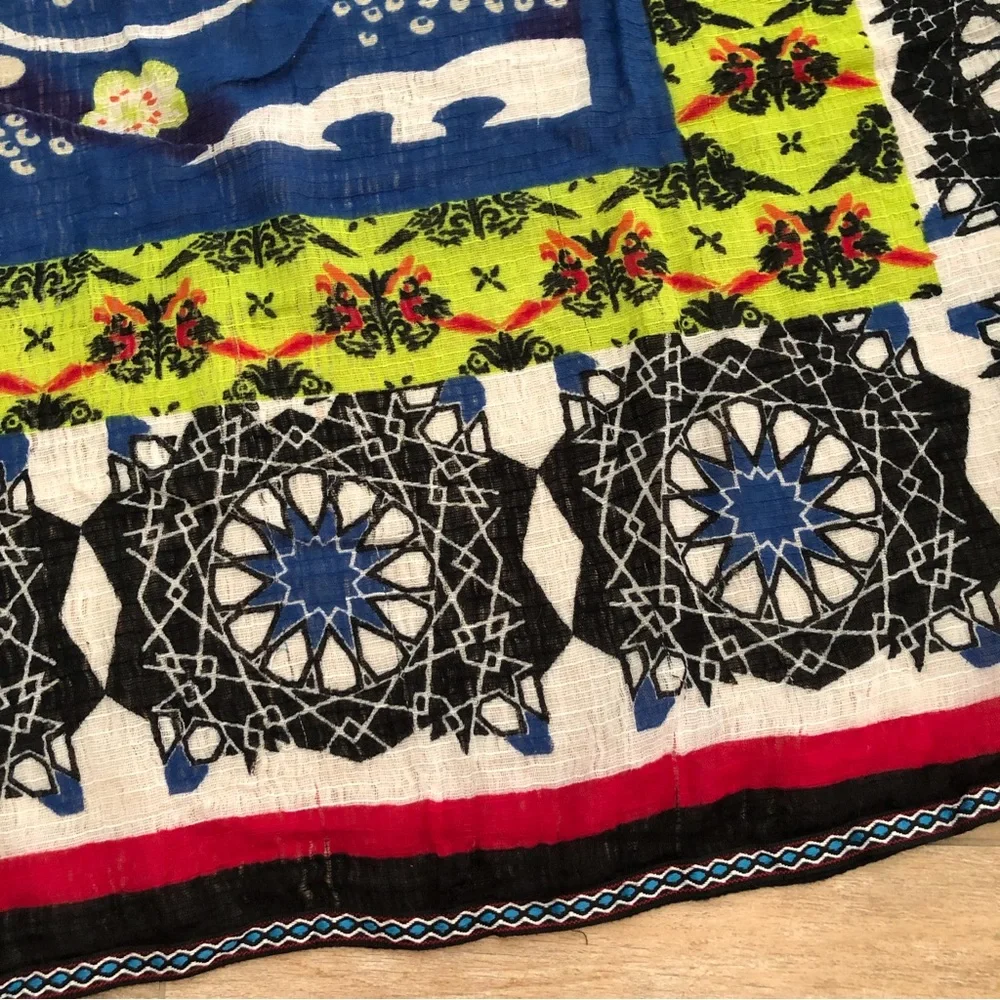 Oversized Asian Inspired Scarf